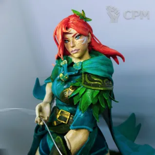 Описание картинки Фигурка Windranger dota 2 от Коллекциономания по цене 22 500руб | Свободный Рынок Миниатюр - СРМ