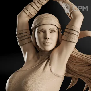 Описание картинки Elektra Фигурка (Marvel) от GAS3TXD  по цене 2 900руб | Свободный Рынок Миниатюр - СРМ