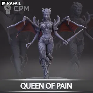 Описание картинки Queen of Pain от Naggaroth Night по цене 500руб | Свободный Рынок Миниатюр - СРМ