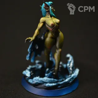 Описание картинки Водяная нимфа от Greatundead по цене 2 250руб | Свободный Рынок Миниатюр - СРМ