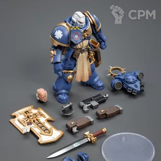 Описание картинки Ultramarines Bladeguard Veteran 03 от Строго по-Имперски по цене 4 120руб | Свободный Рынок Миниатюр - СРМ
