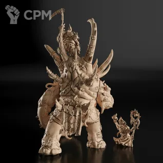 Описание картинки Rafail Lord Glottkin Фигурка (Warhammer) от GAS3TXD  по цене 4 200руб | Свободный Рынок Миниатюр - СРМ