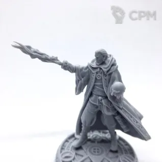 Описание картинки Wizard 28mm от Fantasy Minis по цене 550руб | Свободный Рынок Миниатюр - СРМ