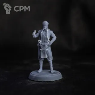 Описание картинки Человек/Рога/NPC Торговец от Dark Craft Hobby по цене 260руб | Свободный Рынок Миниатюр - СРМ