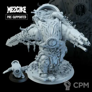 Описание картинки Nurgle Daemon Prince от Age of Printmar по цене 1 565руб | Свободный Рынок Миниатюр - СРМ