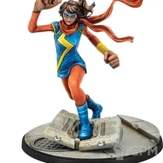 Описание картинки Marvel: Crisis Protocol - Ms. Marvel от StarkLogistics по цене 3 045руб | Свободный Рынок Миниатюр - СРМ
