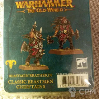 Описание картинки Classic beastmen chieftains от Amelio по цене 5 000руб | Свободный Рынок Миниатюр - СРМ