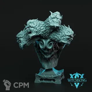 Описание картинки Bust - Hydra Sphinx от ADEPT M&P по цене 2 000руб | Свободный Рынок Миниатюр - СРМ