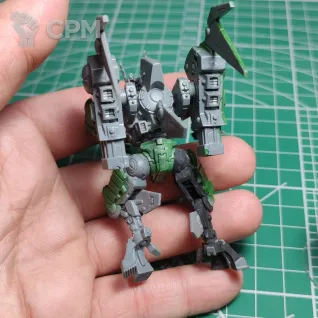Описание картинки Commander In Coldstar Battlesuit от Spades по цене 3 000руб | Свободный Рынок Миниатюр - СРМ