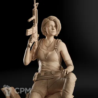 Описание картинки Jill Valentine Фигурка (Resident Evil) от GAS3TXD  по цене 3 600руб | Свободный Рынок Миниатюр - СРМ