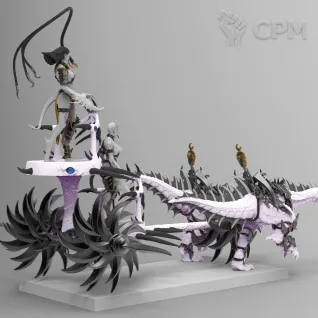 Описание картинки Seeker Chariot #2 от Naggaroth Night по цене 3 500руб | Свободный Рынок Миниатюр - СРМ