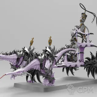Описание картинки Seeker Chariot #2 от Naggaroth Night по цене 3 500руб | Свободный Рынок Миниатюр - СРМ