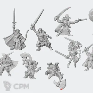 Описание картинки Warhammer Quest  Heroes от White Rhino по цене 899руб | Свободный Рынок Миниатюр - СРМ