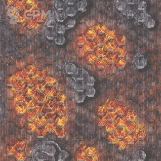 Описание картинки Lava Pools Set от Dwarf Pirate Foundry по цене 1 400руб | Свободный Рынок Миниатюр - СРМ