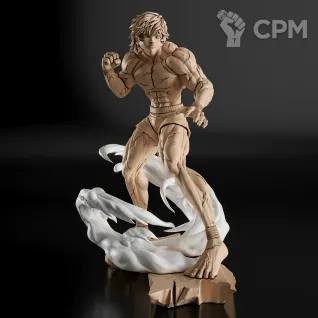 Описание картинки Baki Фигурка (Baki The Grappler) от GAS3TXD  по цене 3 900руб | Свободный Рынок Миниатюр - СРМ