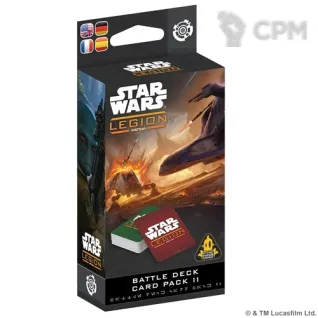 Описание картинки Star Wars: Legion - Battle Deck Card Pack II от StarkLogistics по цене 2 730руб | Свободный Рынок Миниатюр - СРМ