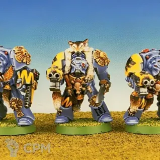 Описание картинки ROGUE TRADER WOLF GUARD TERMINATORS 1st EDITION от Red Rooster по цене 2 003руб | Свободный Рынок Миниатюр - СРМ