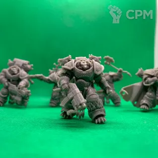 Описание картинки Strike team Sark от Master of Miniatures по цене 700руб | Свободный Рынок Миниатюр - СРМ