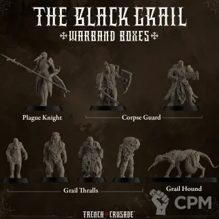 Описание картинки Black Grail Warband от Age of Printmar по цене 497руб | Свободный Рынок Миниатюр - СРМ