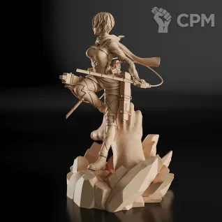 Описание картинки Mikasa Ackerman Фигурка (Attack on Titan) от GAS3TXD  по цене 3 600руб | Свободный Рынок Миниатюр - СРМ