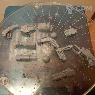Описание картинки Смертодред/ Деф Дред (Deff Dread), Орки (orc) - Вархаммер 40000 (Миниатюры Warhammer 40000 от Лавка Приключенца по цене 999руб | Свободный Рынок Миниатюр - СРМ