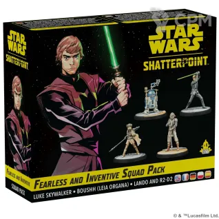 Описание картинки Star Wars: Shatterpoint - Fearless and Inventive Squad Pack от StarkLogistics по цене 5 880руб | Свободный Рынок Миниатюр - СРМ