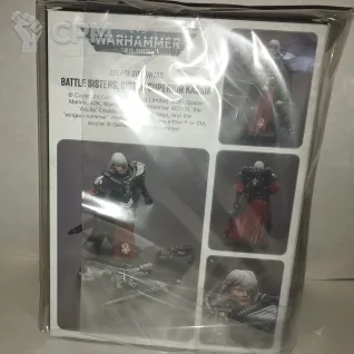Описание картинки Joytoy Adepta Sororitas Kassia от Shadowsunwaifu по цене 3 200руб | Свободный Рынок Миниатюр - СРМ