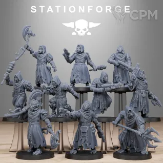 Описание картинки Scavengers Executioners от Manufactorum76 по цене 1 600руб | Свободный Рынок Миниатюр - СРМ