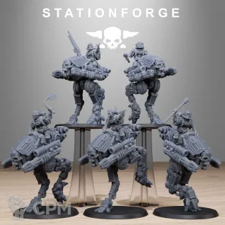 Описание картинки Scavenger Shadow Walkers от Manufactorum76 по цене 750руб | Свободный Рынок Миниатюр - СРМ