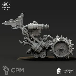 Описание картинки Ratmen - Great Death Roller OPR/Doomwheel от Laboratory of Chaos по цене 700руб | Свободный Рынок Миниатюр - СРМ
