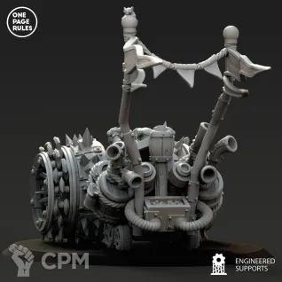 Описание картинки Ratmen - Great Death Roller OPR/Doomwheel от Laboratory of Chaos по цене 700руб | Свободный Рынок Миниатюр - СРМ