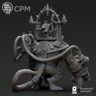 Описание картинки Ratmen - Giant Ogre Priest OPR/Thanquol and Boneripper от Laboratory of Chaos по цене 1 625руб | Свободный Рынок Миниатюр - СРМ