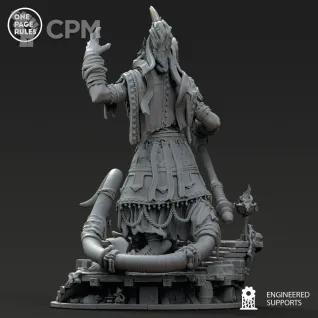 Описание картинки Ratmen - God-Titan OPR/Vizzik Skour Prophet of the Horned Rat от Laboratory of Chaos по цене 2 950руб | Свободный Рынок Миниатюр - СРМ