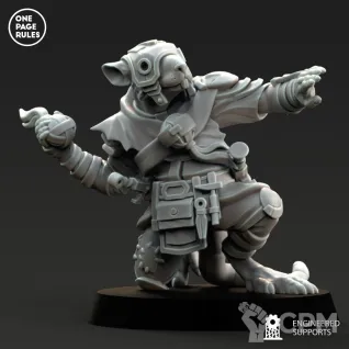 Описание картинки Ratmen - Grenadiers OPR/Acolyte Globadiers от Laboratory of Chaos по цене 200руб | Свободный Рынок Миниатюр - СРМ