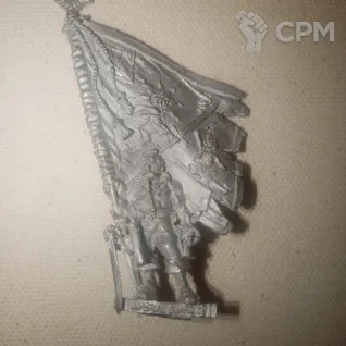 Описание картинки Vostroyan Standard Bearer от Amelio по цене 3 000руб | Свободный Рынок Миниатюр - СРМ