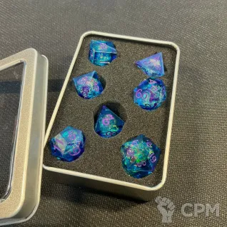 Описание картинки Кубики (Синяя Туманность) от Барахолка Баллиоза по цене 2 500руб | Свободный Рынок Миниатюр - СРМ