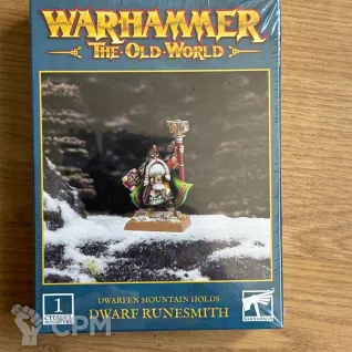 Описание картинки Dwarf Runesmith от zurdo по цене 3 000руб | Свободный Рынок Миниатюр - СРМ