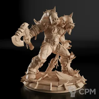 Описание картинки Garrosh Фигурка (Warcraft) от GAS3TXD  по цене 3 600руб | Свободный Рынок Миниатюр - СРМ