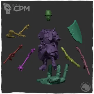 Описание картинки Hollow Guard — Eternal Frontline от Manufactorum76 по цене 1 000руб | Свободный Рынок Миниатюр - СРМ