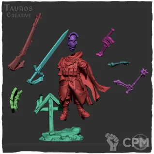 Описание картинки Hollow Guard — Eternal Frontline от Manufactorum76 по цене 1 000руб | Свободный Рынок Миниатюр - СРМ