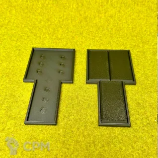 Описание картинки Movements tray для баз 30х60мм 2-1 (2шт) от Миниатюры и фигурки по цене 120руб | Свободный Рынок Миниатюр - СРМ