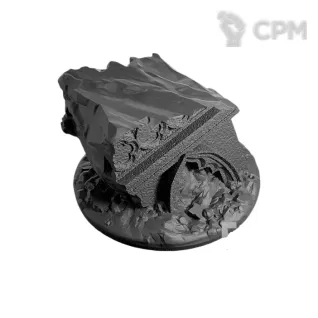 Описание картинки Defeated city Hero topper 40 мм от 3Д печать миниатюр по цене 177руб | Свободный Рынок Миниатюр - СРМ