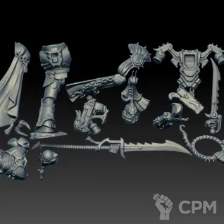 Описание картинки Lord Exultant (Scan) от AxeL's Forge по цене 400руб | Свободный Рынок Миниатюр - СРМ