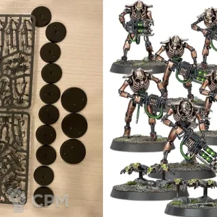 Описание картинки Necron Warriors и Canoptek Scarab Swarms от zurdo по цене 3 500руб | Свободный Рынок Миниатюр - СРМ