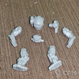 Описание картинки Spartan SPT-N1 (80 тонн) от Dwarf Pirate Foundry по цене 450руб | Свободный Рынок Миниатюр - СРМ