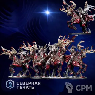 Описание картинки Рейдеры фурианн из Ориниакса (Oriniax Furiann Raiders) от Северная печать по цене 750руб | Свободный Рынок Миниатюр - СРМ