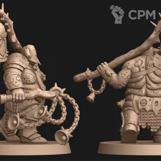 Описание картинки Putrid Blightkings_Fat lord от F4Mp по цене 270руб | Свободный Рынок Миниатюр - СРМ