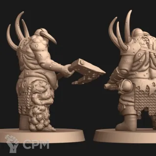 Описание картинки Lord of Plagues от F4Mp по цене 240руб | Свободный Рынок Миниатюр - СРМ