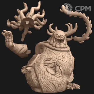 Описание картинки Beasts of Nurgle от F4Mp по цене 550руб | Свободный Рынок Миниатюр - СРМ