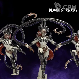 Описание картинки Sisters of Slaughter (Blood Seekers - Raging Heroes) от Vladimir Russkikh по цене 900руб | Свободный Рынок Миниатюр - СРМ